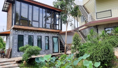 Basic House, Multiple Beds, Garden View