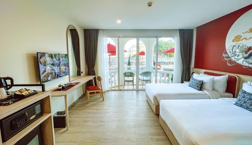 Deluxe Twin Room, Balcony