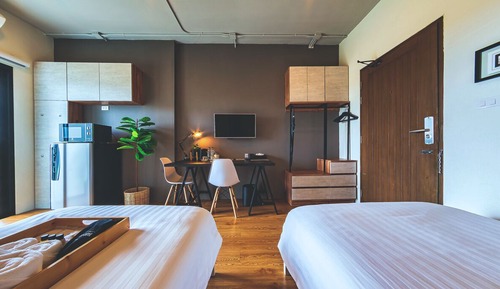The Loft Twin Bed Room