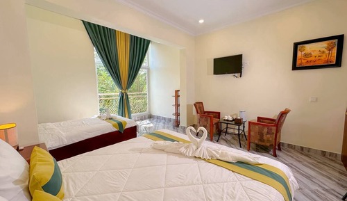 Family Twin Room, 2 Bedrooms, Pool View