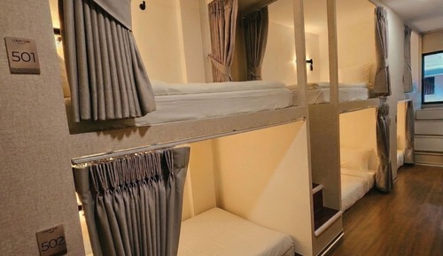 Bed in Male Dormitory