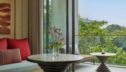 Room, Balcony (Forest Access, 2 Twins & 1 Sofa Bed)