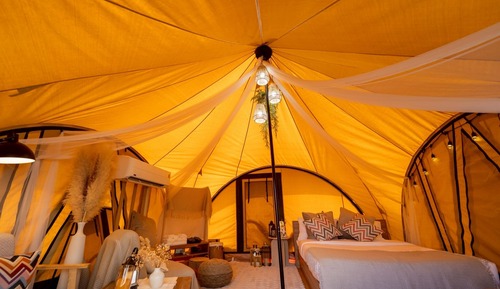 Economy Tent, Garden View