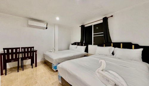 Quadruple Room, City View