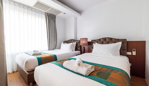 Comfort Twin Room, 1 Bedroom, City View
