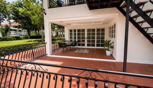 Deluxe Apartment, 1 Bedroom, Terrace, Garden View