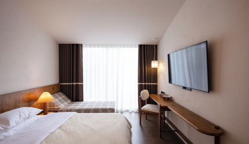 Deluxe Double Room, Balcony, City View