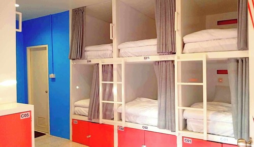 Economy Shared Dormitory, Mixed Dorm, Non Smoking, City View