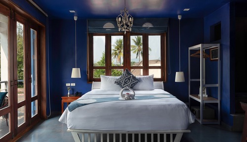 Deluxe Double Room, Balcony, City View