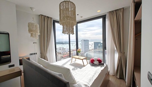 Luxury 2BR 2BA Sea View with Bathtub