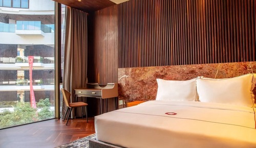Standard Apartment, 1 King Bed with Sofa bed, Balcony, Courtyard View
