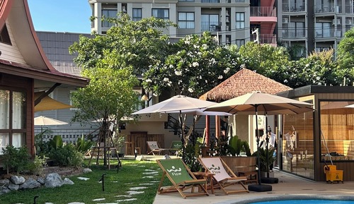 Family Villa, Balcony, Garden View
