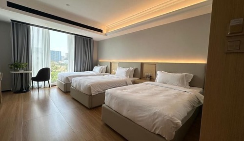 Deluxe Triple Room, Air conditioning, Sea View