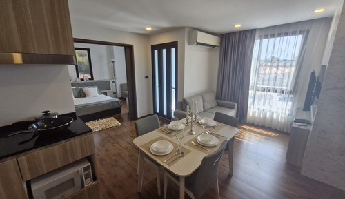 Deluxe Quadruple Room, Balcony, Mountain View