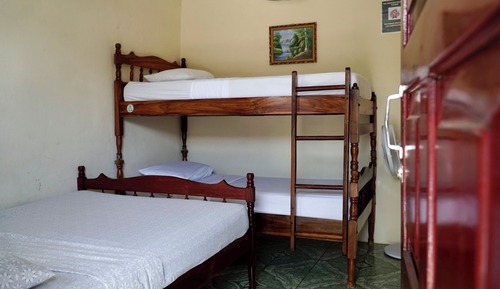 Basic Quadruple Room, 1 Bedroom, Courtyard View