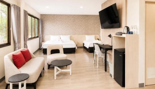 Triple Room with Garden View