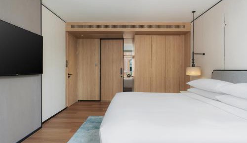 Premium One-Bedroom Suite with City View
