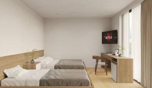 Twin Room with City View