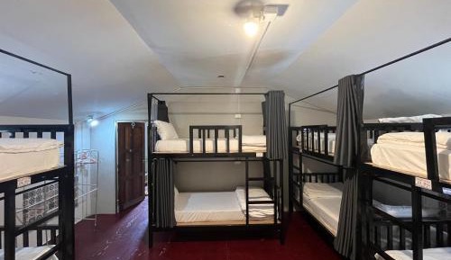 Bed in 8-Bed Mixed Dormitory Room