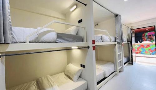 Bed in 10-Bed Mixed Dormitory Room