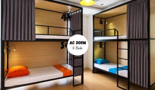 Bed in 6-Bed Mixed Dormitory Room