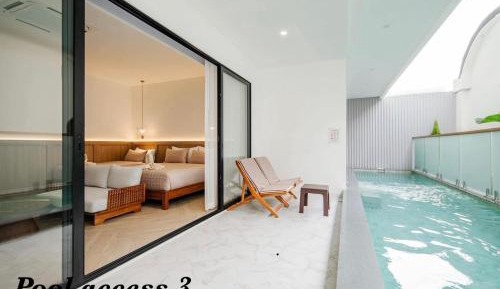 Triple Room with Pool View