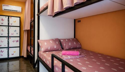 Bed in 8-Bed Mixed Dormitory Room