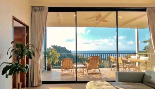 Three-Bedroom Apartment with Sea View