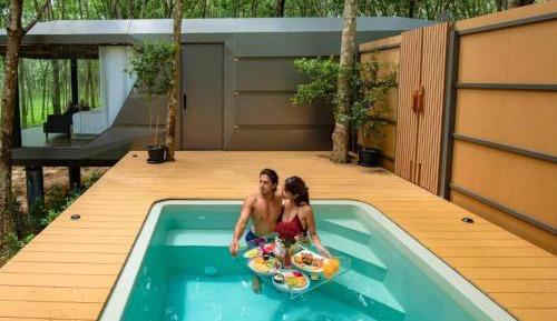 Two-Bedroom Chalet with Private Pool