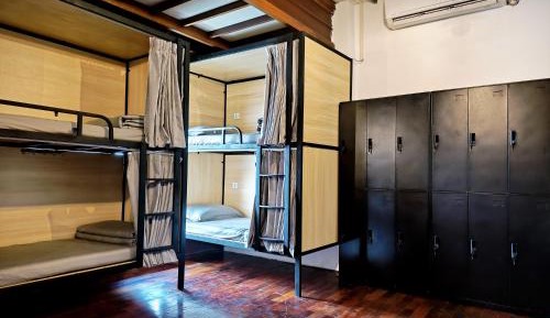 Single Bed in Dormitory Room