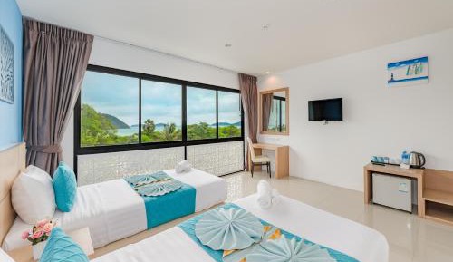 Deluxe Double or Twin Room with Sea View