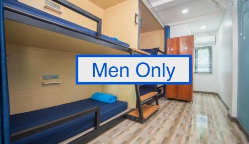 Bunk Bed in Male Dormitory Room 