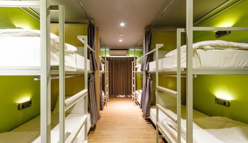 Bed in 8-Bed Mixed Dormitory Room