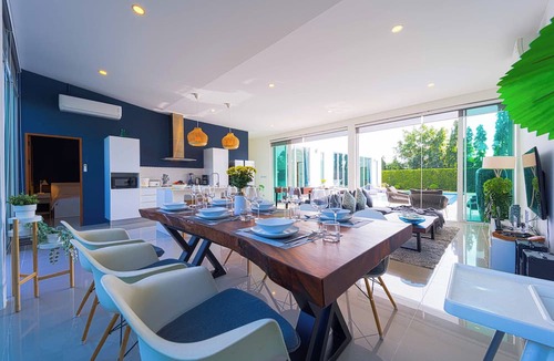Khao Tao Villa | Harmony Villa 5 Bedroom Modern Pool Villa (KH-A7)