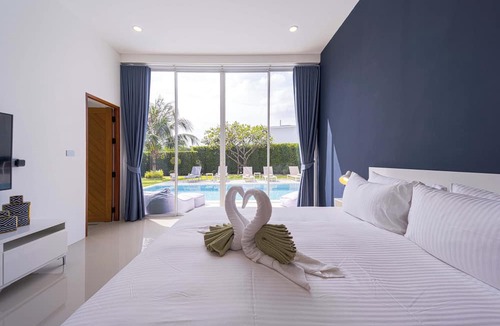 Khao Tao Villa | Harmony Villa 5 Bedroom Modern Pool Villa (KH-A7)