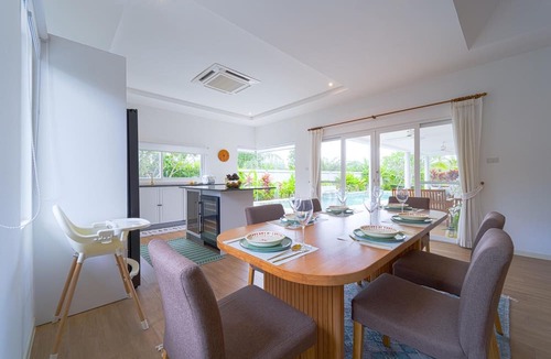 Hua Hin Villa | TropicalFamilyVilla w Pool&Garden ML103