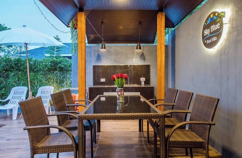 Kao Yai Villa | Sky Blue Private Pool Villa, Near Cham Am Beach