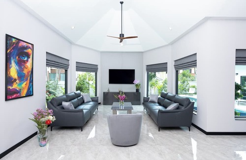 Nong Prue Villa | Villa Waree minutes to City and Beach