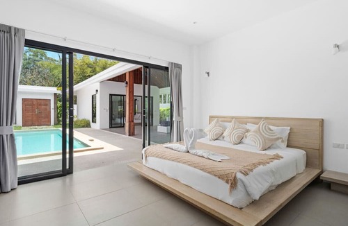 Bophut Hills House | Garden 3BR Villa w Private Pool