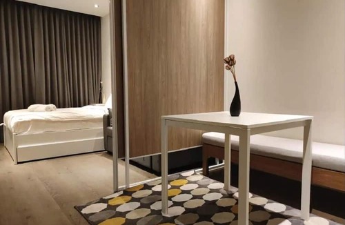 Bangkok Central Business District Apartment | Cozy 1 bedroom - Center 500mbtsE5-Skytop