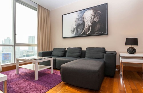Yan Nawa Apartment | Serviced 2 Bed SKY VILLAS WITH VIEW, Pool and BTS