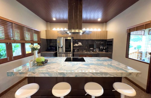 Chalong House | Giant Palm Tree Views Retreat. Castle-Style Private Pool Villa.