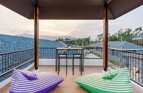 Kao Yai Villa | Orange Private Pool Villa, Near Cham Am Beach