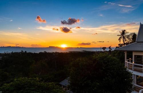 Na Thon Villa | Amorn sunset Villa 日落海景 泳池 花园烧烤大庄园别墅