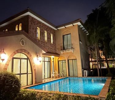 Na Chom Thian Villa | European style Pool villa modern with garden in Na Jomtien Chivani village Pattaya