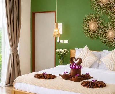 Thong Sala Villa | Paradise House - 1BR - Calm & Green Garden Stay - Heart of Thong Sala - 4K SmartTV