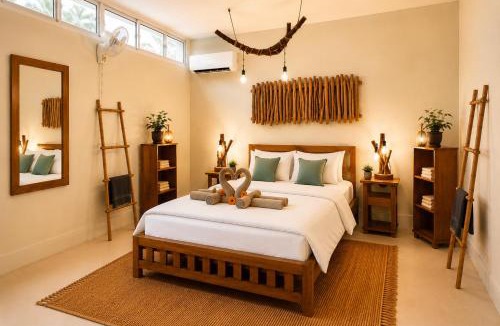 Thong Sala Hostel | House Of Happiness Hostel With Rooftop 7 min by walk from Pier