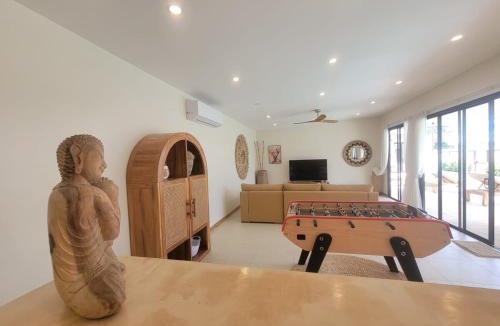 Maret Villa | Villa Pauzo - Piscine Spa et Baby foot privé - 5 minutes de marche des plages - Lamai