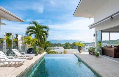 Bophut Hills Villa | Stunning 3BR Villa Malina Sea & Jungle Views