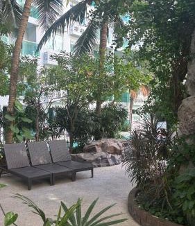 South Pattaya Apartment | Amazon Condo, Building B, ground floor with direct pool access